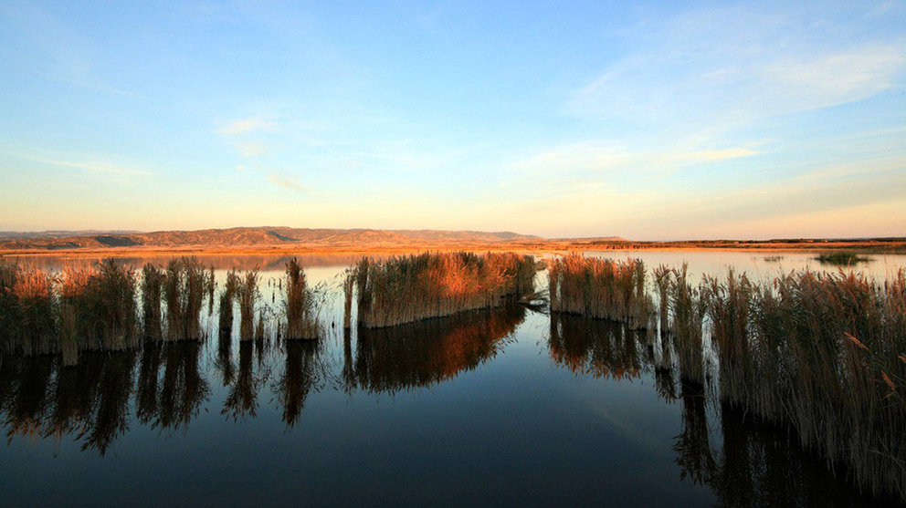 Imagen de archivo de la Laguna de Pitillas.