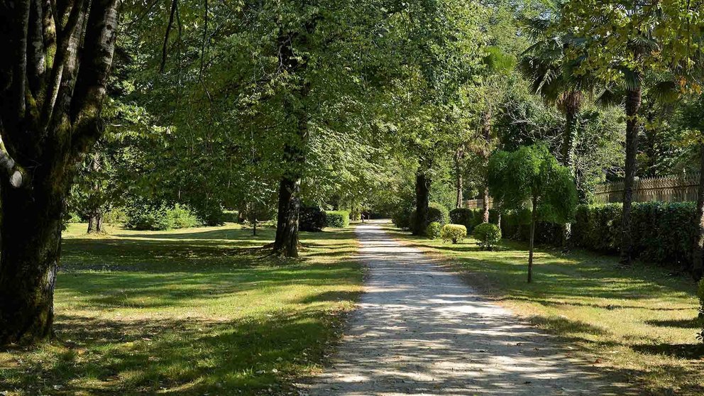 Jardines del Parque Natural del Señorío de Bértiz. WIKIMEDIA COMMONS / ALBERTO G ROVI
