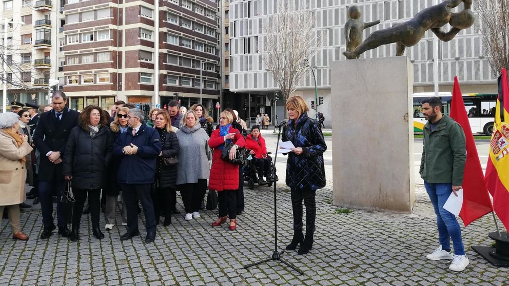 Acto en Pamplona en recuerdo de las víctimas de ETA. - EUROPA PRESS