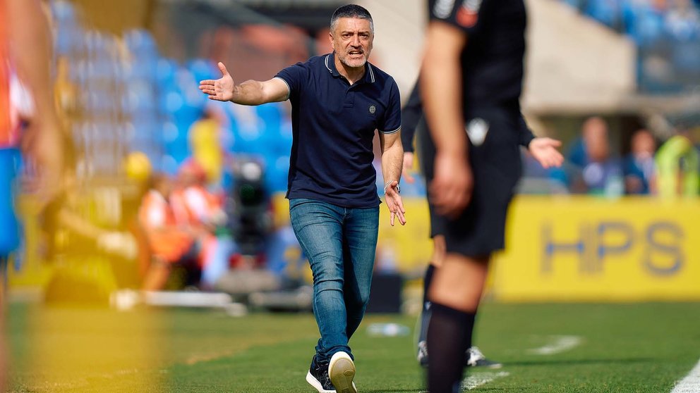 Garcia Pimienta, técnico de Las Palmas. Gabriel Jimenez Lorenzo / AFP7 / Europa Press