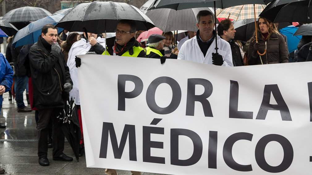 Estas son las reivindicaciones por las que los médicos de Navarra han dicho basta y se han ido a la huelga