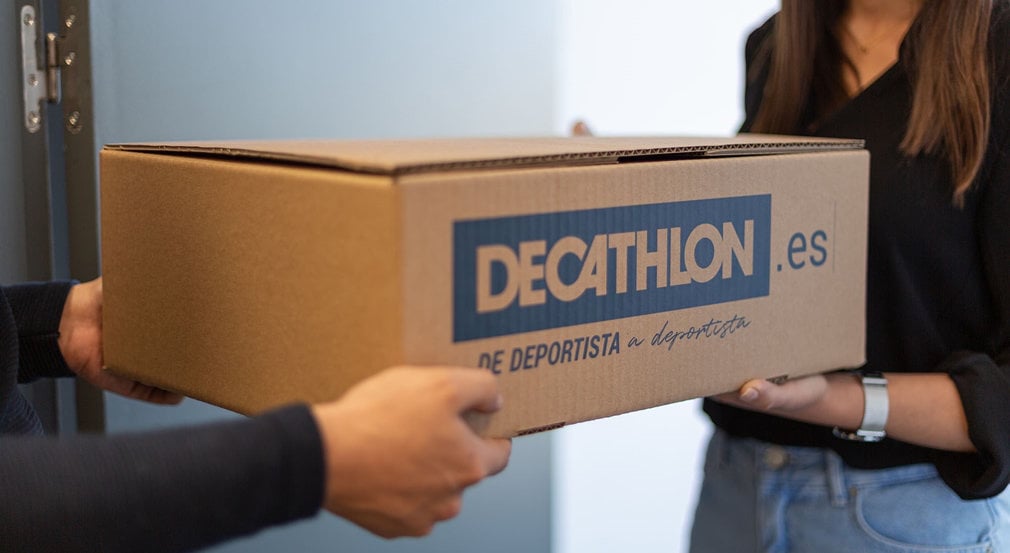 Decathlon entrega sus pedidos online en franjas de dos horas en el mismo día en Pamplona
