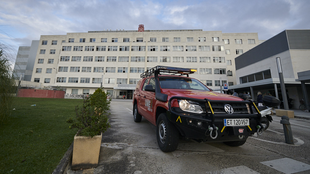 Reclaman más protección en el Hospital de Navarra tras la agresión de un paciente