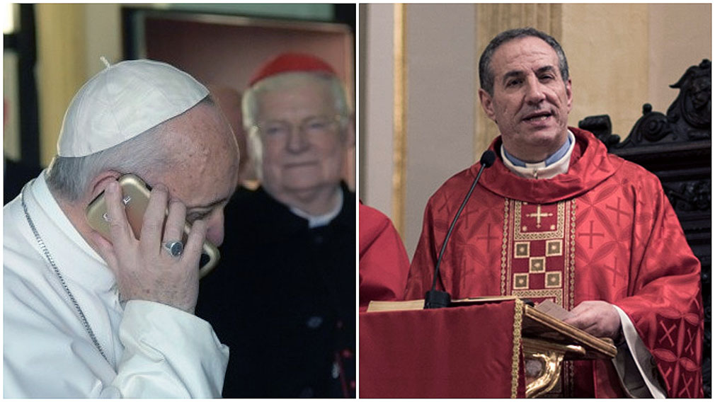 El Papa Francisco llama por sorpresa a Javier Leoz, párroco de San Lorenzo en Pamplona, donde se encuentra la parroquia de San Fermín.